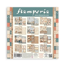 Stamperia Paper Pack 8x8" - Family (lille)